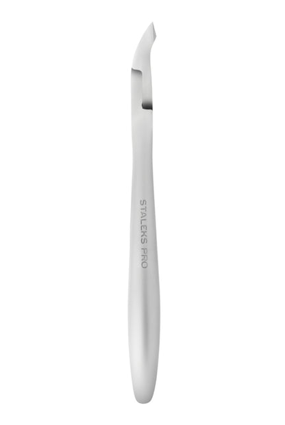 Alicates profesionales para cutículas Staleks Smart 10 de 4 mm, mordaza de un cuarto (NS-10-4)