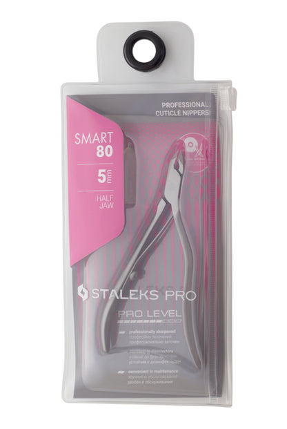 Staleks Professional Cuticle Nipper Smart 80 5 mm Half Jaw (NS-80-5)