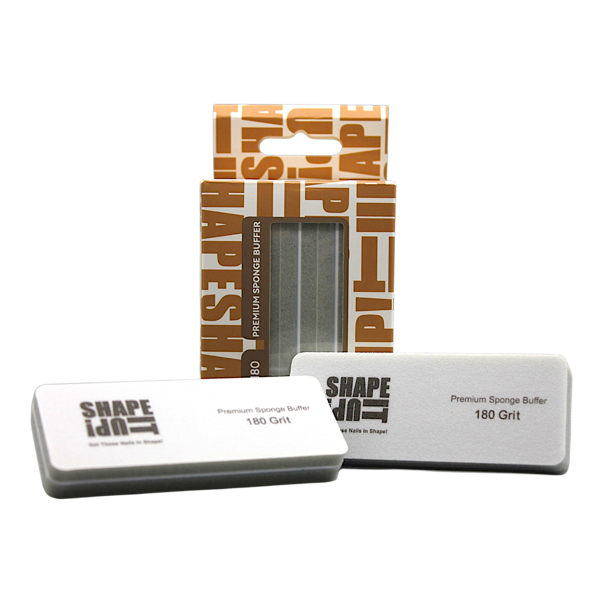 Shape It Up Buffer de esponja Premium rectangular 180/180 (5 unidades)